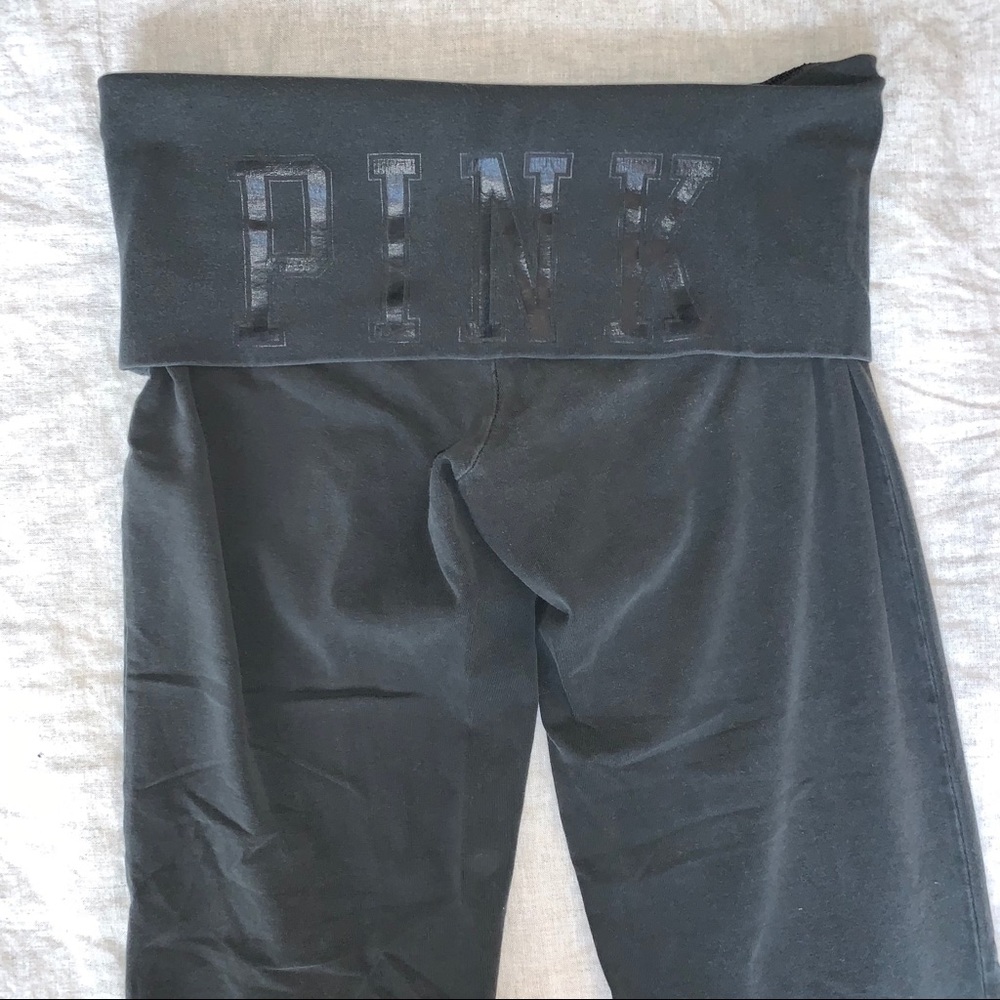 PINK VS Yoga Pants Dark Grey Charcoal XS